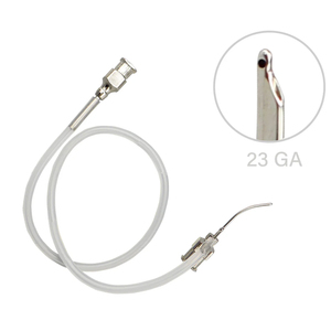 Simcoe กระบอกน้ำสำหรับการสำลัก23g 0.3mm, กระบอกน้ำสำหรับการผ่าตัดตา i/a cannula cataract - Product Image 1