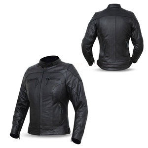 Chaqueta de Cuero para Motocicleta de Diseño Único Personalizado para Hombre, Diseño Internacional, Manga Larga, Transpirable, de Alta Calidad - Product Image 1