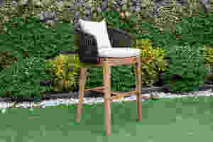 Conjunto de Comedor para Exteriores Resistente con Estructura de Madera de Acacia - Product Image 6