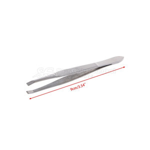 Pince à épiler en acier inoxydable à prise facile avec pointe de précision pour un façonnage détaillé des sourcils, écologique et réutilisable pour l'épilation - Product Image 2
