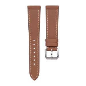 Correa de reloj Swift de piel de becerro, estética moderna para marcas de relojes inteligentes tecnológicos, accesorios de lujo para relojes, exportación al por mayor a granel - Product Image 2
