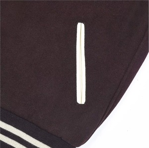 Customized Logo Geometric Pattern Unisex Varsity <b>Jackets</b> 100% Wool <b>Winter</b> <b>Waterproof</b> OEM ODM Service Bestselling - Product Image 5