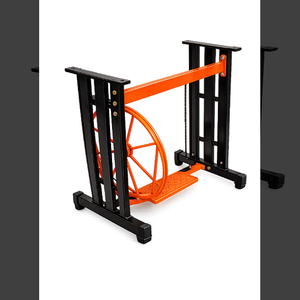 Support de machine à coudre portable avec structure métallique robuste et pédale, idéal pour les ateliers de couture et l'usage domestique - Product Image 1