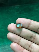 Pierre précieuse naturelle Sulemani Akik Aqiq, taille ovale, noir et blanc, polie pour la fabrication de bijoux