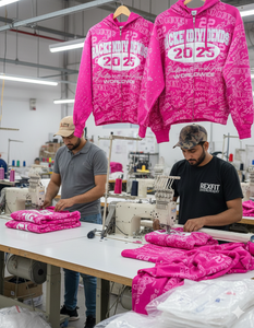 เสื้อฮู้ดดี้สกรีนลายทั้งตัว ผู้ผลิตชั้นนำ คุณภาพเยี่ยม ปักลายอย่างดี ทรงไหล่ตก รุ่นใหม่ล่าสุด เสื้อฮู้ดดี้แบบมีซิป - Product Image 5