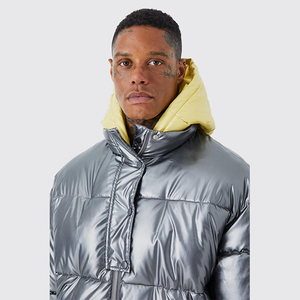 Veste universitaire pour hommes, vente en gros, streetwear, haute qualité, très vendue, imperméable, coupe-vent, respirante, personnalisable sur le devant - Product Image 6