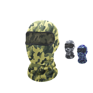 Cagoule de ski intégrale personnalisée camouflage à un trou pour moto, impression numérique, tissu courant, image colorée - Product Image 3
