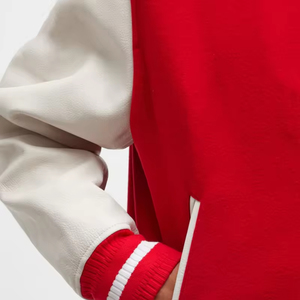 เสื้อแจ็คเก็ต Letterman Varsity แบบสั่งทำพิเศษ ตัวเสื้อทำจากผ้าขนสัตว์ คอตั้ง แต่งลายการ์ตูน เหมาะสำหรับใส่ในฤดูหนาว ดีไซน์ทันสมัย เหมาะสำหรับทั้งชายและหญิง - Product Image 6