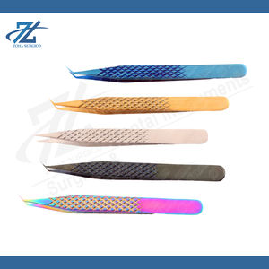 Pinzas Profesionales LashPlus para Extensión de Pestañas de Volumen, Punta de Fibra, Acero Inoxidable, Etiqueta Privada al por Mayor - Product Image 6