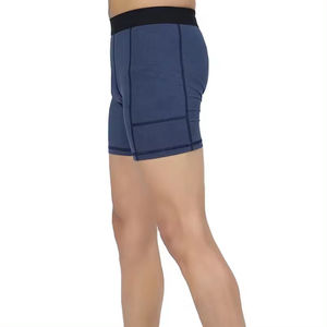 Calzoncillos bóxer holgados para hombre, ropa interior de algodón transpirable, suave y cómoda, cintura elástica, venta al por mayor personalizada - Product Image 3