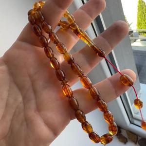 Cuentas de Tasbih Islámicas de Resina Hechas a Mano, Contador de Oraciones Musulmán, Regalo de Eid, Figura con Forma de Búho, Tema de Ángel, Técnica de Fundición - Product Image 5