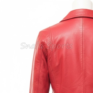 women leather <b>jacket</b> elegant look perfect for <b>evening</b> events parties and premium fashion styling <b>Ladies</b> Leather <b>Jackets</b> - Product Image 6