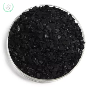 Charbon actif granulaire de coque de noix de coco de qualité supérieure 6x12 mesh pour la purification de l'eau, qualité industrielle, exportateur Inde - Product Image 2