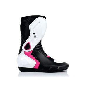 Chaussures en cuir pour motards en gros, nouvelle collection 2026, service ODM, logo personnalisé, chaussures de moto antidérapantes - Product Image 2