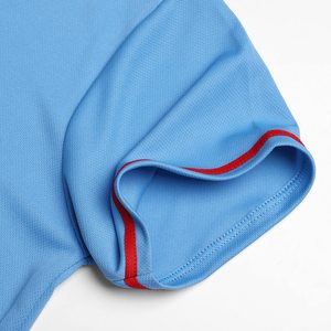 Camiseta de Béisbol Azul Claro para Hombre, Cuello en V, Manga Corta, Transpirable, con Botones al Frente, Ropa Deportiva para Adultos de Alta Calidad - Product Image 3