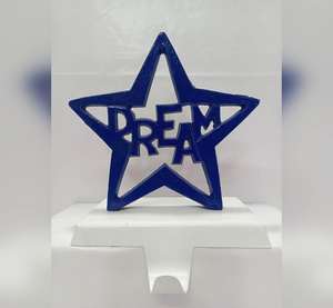 Support décoratif en métal fait main pour chaussettes de Noël, présentoir festif pour cheminée à prix abordable - Product Image 5