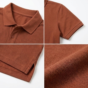 เสื้อโปโลผู้ชายพรีเมียม ผ้าฝ้าย 220 GSM ระบายอากาศได้ดี ทรงปกติ กระดุม 3 เม็ด แขนสั้น สวมใส่สบาย เหมาะสำหรับธุรกิจและลำลอง - Product Image 6