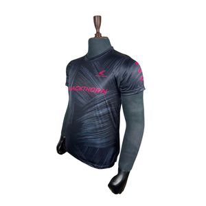 Camiseta de Fútbol Sublimada para Equipo, Cuello Redondo, Manga Corta, Absorbe la Humedad, Elástica en Cuatro Direcciones, Transpirable, Ecológica, de Secado Rápido - Product Image 4