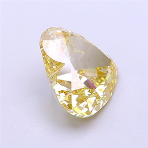 Diamante Amarillo Intenso de Corte Corazón, Cultivado en Laboratorio, 1.00 Quilates, VS1, Certificado, Diamante Amarillo Creado en Laboratorio para Joyería Fina Sostenible - Product Image 4