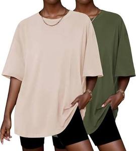 Brand Casual Everyday Loose Fit Winter Women's <b>Y2K</b> Style Eco-Friendly Denim Soft Breathable Printed T-<b>Shirt</b> Polyester Material - Product Image 1