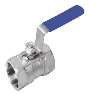 Válvula de bola de acero inoxidable NPT de 3/4 \ "Potencia manual para control de flujo de gas de alta presión Redes de distribución de gas de servicios públicos de calefacción - Product Image 1