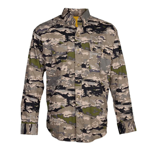 Chemises polo tactiques respirantes à manches longues pour hommes, de qualité supérieure, avec logo personnalisé, pour la randonnée et la chasse en plein air, best-sellers - Product Image 1