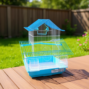 Jaula para pájaros Yommy de 35x28x47cm de doble capa para pájaros pequeños, casa para mascotas - Product Image 3