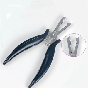 Best Quality Hair Extension Tool Stainless Steel In Affordable Price Online Sale Salon Hair Extensions Tools <b>Pliers</b> <b>Set</b> - Product Image 5