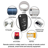 Nouvelle conception Télécommande de porte de garage 433,92 MHz/315 MHz Duplicateur de télécommande face à face pour ouvre-porte de garage