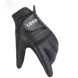 Gants de golf unisexes en cuir véritable à doigts complets, sur mesure, qualité supérieure, prix abordable, les plus vendus, avec logo personnalisé et boucle - Product Image 2