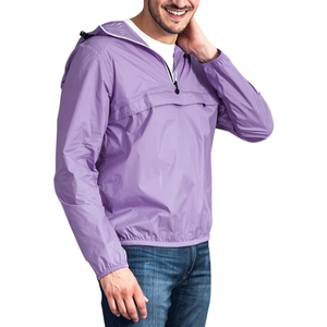 Chaqueta Cortavientos con Capucha para Hombre SANGLA SPORTS, Ligera, Ecológica, Resistente al Viento, Transpirable, de Secado Rápido, para Deportes al Aire Libre - Product Image 5