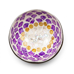 Bols en coquille de noix de coco gravés à la main, vente en gros, artisanaux, uniques, polis, écologiques, de qualité - Product Image 1