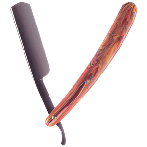 Professional Stainless Steel Straight <b>Razor</b> with Wooden Handle Single Blade Shaving Tool for <b>Men</b> Barber Shop Use - Product Image 2
