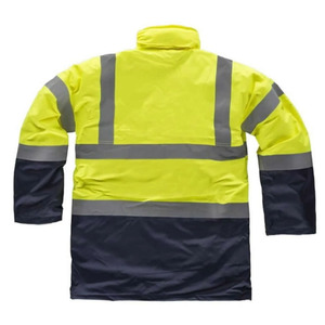 Mens Reflective Protective Outerwear Work Jacket Comfortable <b>Utility</b> Clothing For Professional Operational Duties - Product Image 6