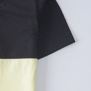 T-shirts pour enfants en polyester 100% à séchage rapide, décontractés, unis, vierges, personnalisables avec logo, vente en gros à prix réduit pour l'été - Product Image 4