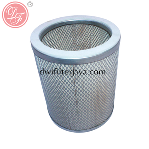 95% Efficiency Fiberglass Cylindrical Filter Cartridge Industrial Air Filter Element New HEPA Filter for Dust Removal - Product Image 4
