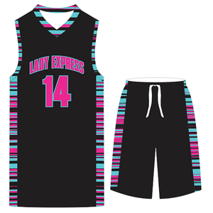 Uniformes de Baloncesto Personalizados para Mujer, Uniformes de Baloncesto con Nombres de Equipos Bordados, Ropa Deportiva de Entrenamiento Femenina - Product Image 5