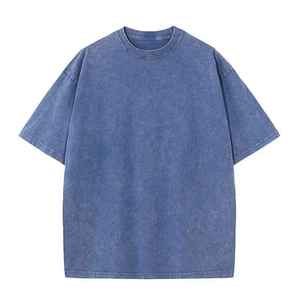 Wholesale Men Washed <b>Tshirt</b> Stonewashed <b>Tshirt</b> Blank 250gsm Oversized Loose Fit 240gsm Vintage Cotton <b>Tshirt</b> - Product Image 3