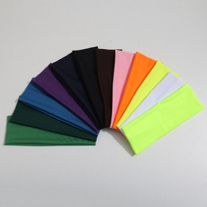 Bandeau de sport tricoté large et uni pour le yoga, toutes saisons, ajustement universel, respirant, style fin, vente en gros - Product Image 3