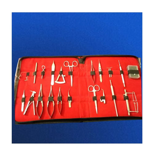 Kit de Cirugía Ocular para Glaucoma de Primera Calidad, 23 Piezas, Acero Inoxidable, Juego de Microcirugía Oftálmica Menor, Juego de Microcirugía para Glaucoma - Product Image 1