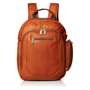 Fashion Leather Men's Backpack with Cowhide Leather Handbag with Large Capacity Computer Bag Unisex Travel Backpack - Product Image 2