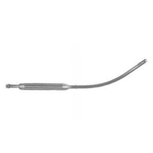 Tubos de succión Metálicos Med y Tubos de succión Cooley con certificación CE e ISO. Tubos de succión Cooley de 8 mm o 10 mm de diámetro con longitudes variadas. - Product Image 4