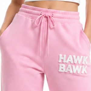 Women Joggers Pants Adjustable Drawcord <b>Cuffed</b> Ankle Finish Side Hand Pockets Comfortable Regular Fit Soft Touch Feel Elastic - Product Image 5