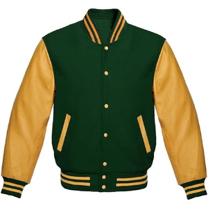Wholesale High Quality Varsity Jacket Embroidery Design Streetwear Baseball Varsity Jacket for <b>men</b> - Product Image 6