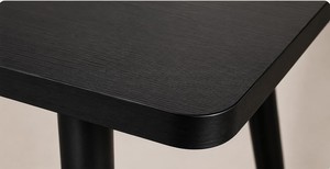 Table console en bois noir pour salon, table d'appoint moderne pour entrée, table de couloir en bois pour la décoration de la maison - Product Image 4