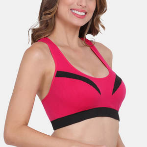 Sujetador Deportivo para Mujer en Color Sólido y con Estampado Sólido en Venta 2026, Diseño Personalizado - Product Image 3