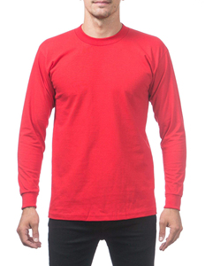 Camisetas de Manga Larga de la Mejor Calidad para Hombre, 100% Algodón, Transpirables, de Color Sólido, con Logotipo Personalizado, de Secado Rápido, Estilo Casual Urbano - Product Image 1