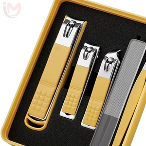 High-Grade Stainless Steel Nail Clipper & Cutter Custom Logo Home Manicure & <b>Pedicure</b> <b>Set</b> for Men & Women Box Packing - Product Image 3