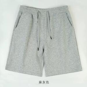 Pantalones Cortos Casuales de Algodón para Hombre, Tela Gruesa de 250g, Estilo Urbano de Verano, Deportivos, de Secado Rápido y Transpirables - Product Image 6