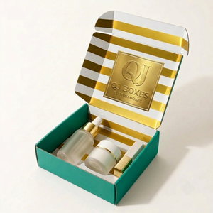 Boîtes d'expédition en carton ondulé imperméables à rabat supérieur, prix usine, logo personnalisé, couleur imprimée, matériaux recyclés, papier ondulé - Product Image 1